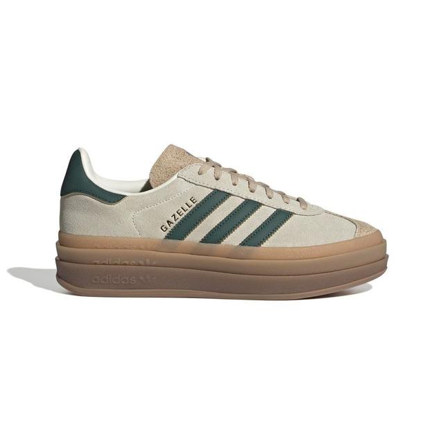 adidas Originals Sneaker Gazelle Bold - Magic Beige/collegiate Green/cream White Women, size 38⅔ on Productcaster.