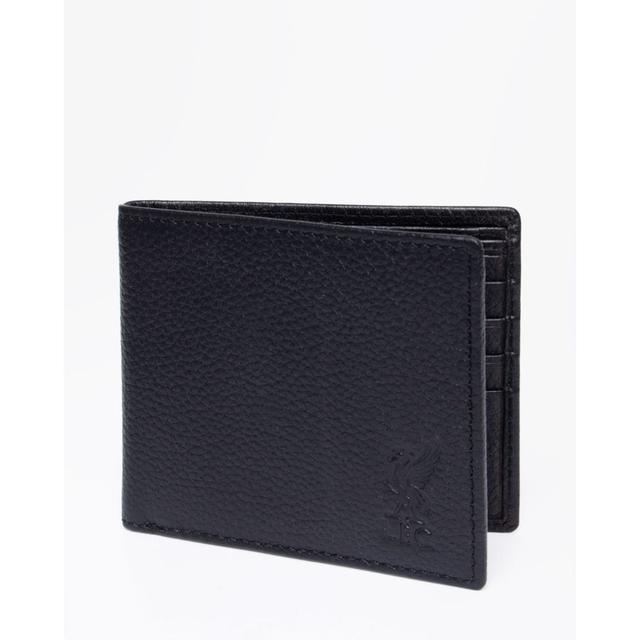 Liverpool Leather Wallet - Black - Liverpool Fc, size One Size on Productcaster.