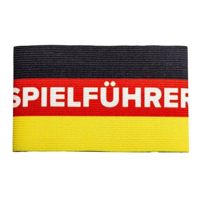 Unisport Captains Arm Band Deutschland - Black/red/yellow, size One Size on Productcaster.