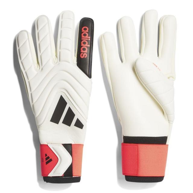 adidas Goalkeeper Gloves Copa League Solar Energy - Ivory/solar Red/black, size 9½ on Productcaster.