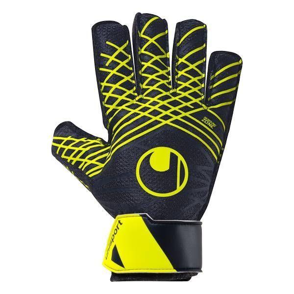 Uhlsport Goalkeeper Gloves Prediction Starter Soft - Navy/white/fluo Yellow, size 5 on Productcaster.