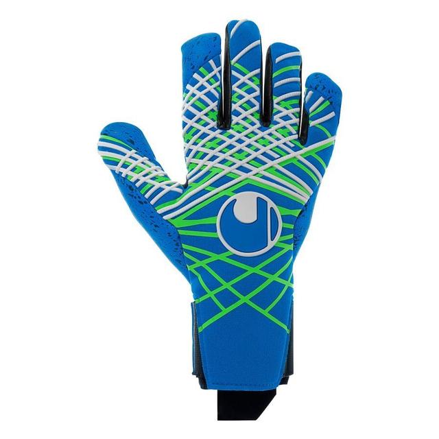 Uhlsport Goalkeeper Gloves Aquagrip Hn - Pacific Blue/fluo Green/white, size 11 on Productcaster.