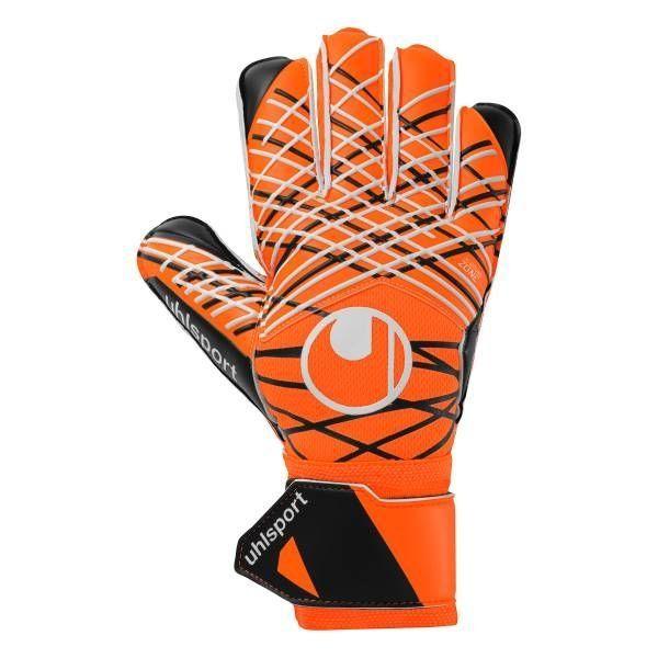 Uhlsport Goalkeeper Gloves Soft Resist+ - Fluo Orange/White/Black, size 8½ on Productcaster.