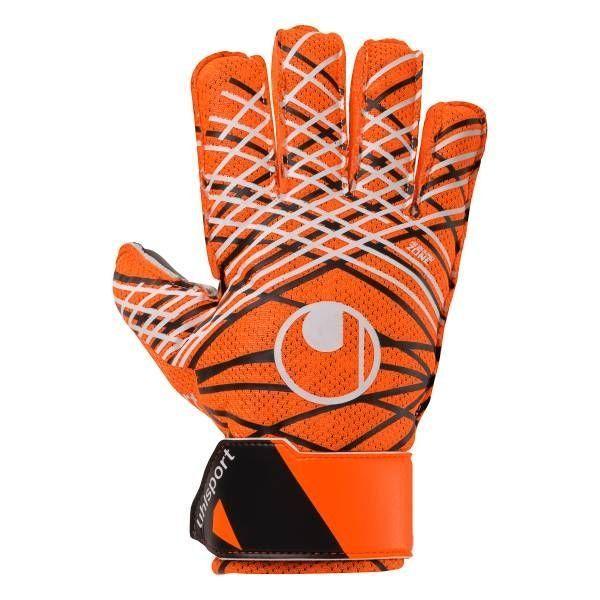 Uhlsport Goalkeeper Gloves Starter Resist+ - Fluo Orange/White/Black, size 5 on Productcaster.