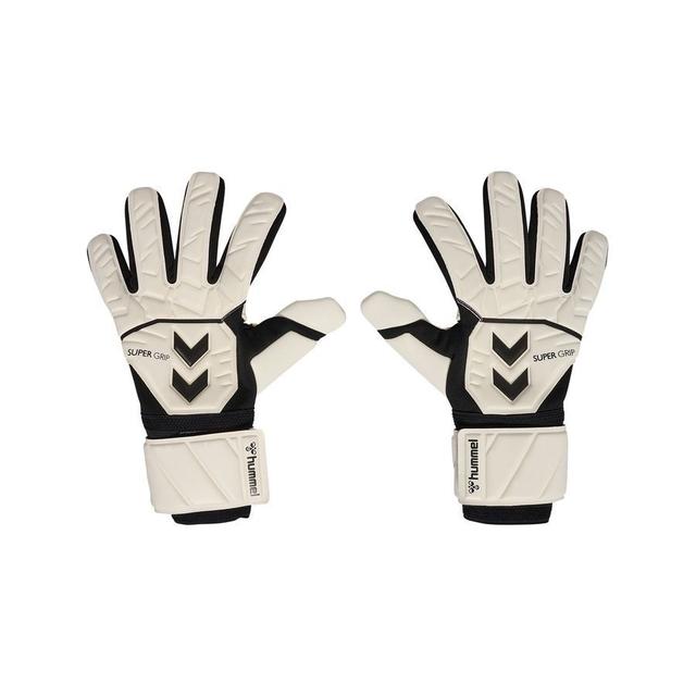 Hummel Goalkeeper Gloves Super Grip - White/black, size ['9'] on Productcaster.