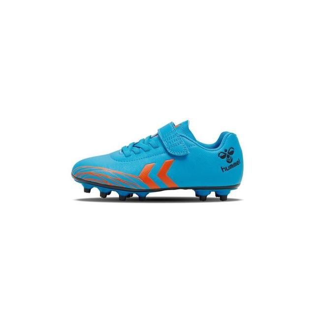 Hummel Football Boots Top Star Fg - Blue/orange Kids - Grass (Fg), size 31 on Productcaster.