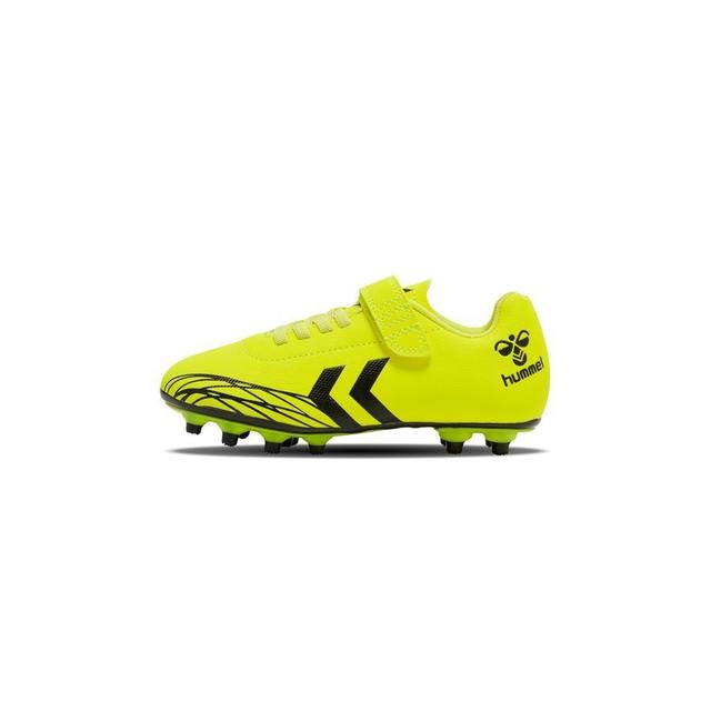 Hummel Football Boots Top Star Fg - Yellow/black Kids - Grass (Fg), size 35 on Productcaster.