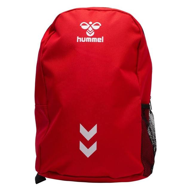 Hummel Essential Backpack - True Red, size One Size on Productcaster.