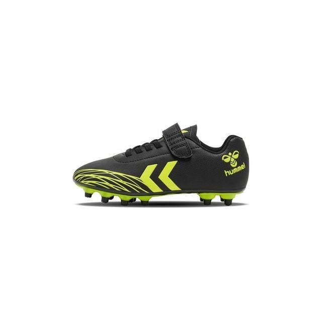 Hummel Football Boots Top Star Fg - Black/yellow Kids - Grass (Fg), size 37 on Productcaster.