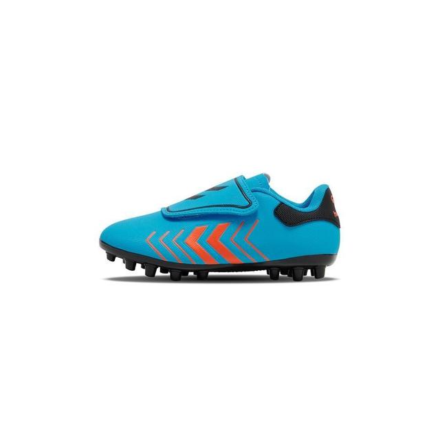 Hummel Football Boots Hattrick Mg - Blue/orange Kids, size 38 on Productcaster.