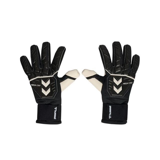 Hummel Goalkeeper Gloves Mega Grip - Black/white, size ['11'] on Productcaster.