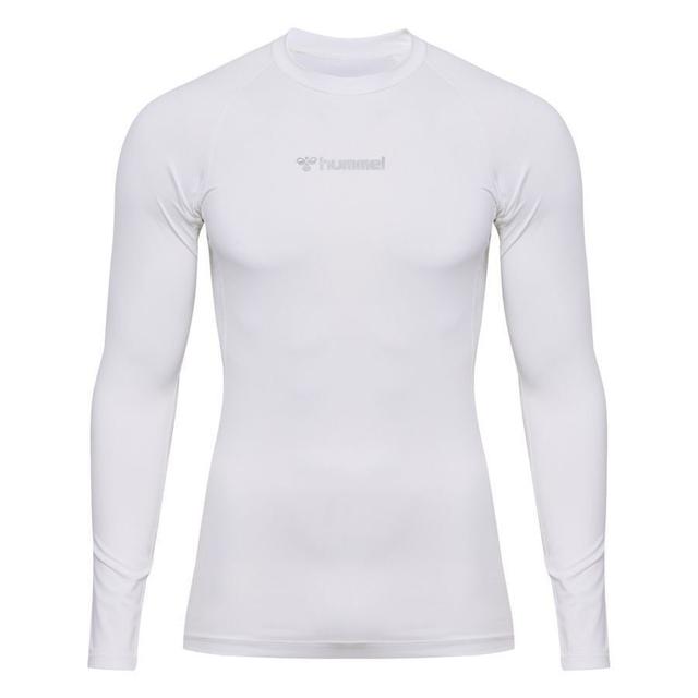 Hummel Bl Performance Baselayer Long Sleeves - White Kids, size 164 cm on Productcaster.