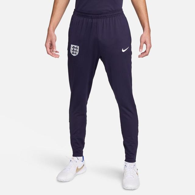 England Training Trousers Dri-fit Strike Euro 2024 - Purple Ink/rosewood/white - , size Small on Productcaster.