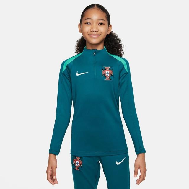 Portugal Trainingsshirt Dri-FIT Strike Drill EURO 2024 - Geode Teal/Grün/Weiß Kinder - Nike, Größe M: 137-147 cm on Productcaster.