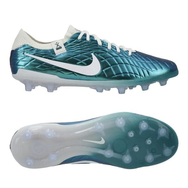 Nike Tiempo Legend 10 Elite Ag-pro Emerald - Dark Atomic Teal/sail Limited Edition - Artificial Grass (Ag), size 38½ on Productcaster.