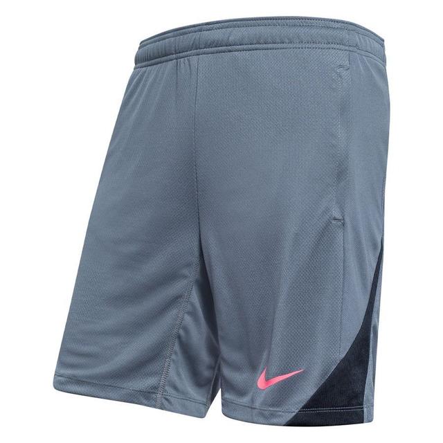 Nike Training Shorts Dri-fit Strike - Iron Grey/black/sunset Pulse, size Small on Productcaster.