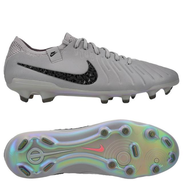 Nike Tiempo Legend 10 Elite Fg Rising Gem - Atmosphere Grey/black, size ['38 ½ on Productcaster.