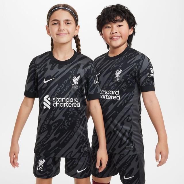 Liverpool Goalkeeper Shirt 2024/25 Kids - , size ['XS: 122-128 cm'] on Productcaster.