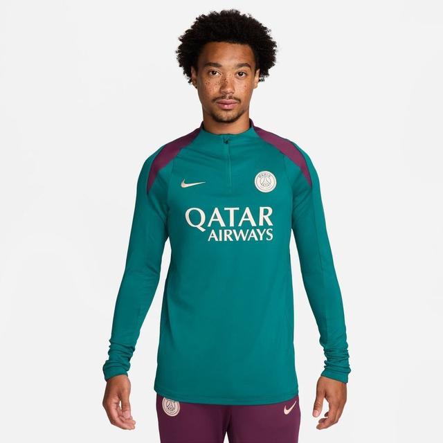 Paris Saint Germain Training Shirt Dri-fit Strike Drill - Geode Teal/bordeaux/guava Ice - , size ['Large'] on Productcaster.