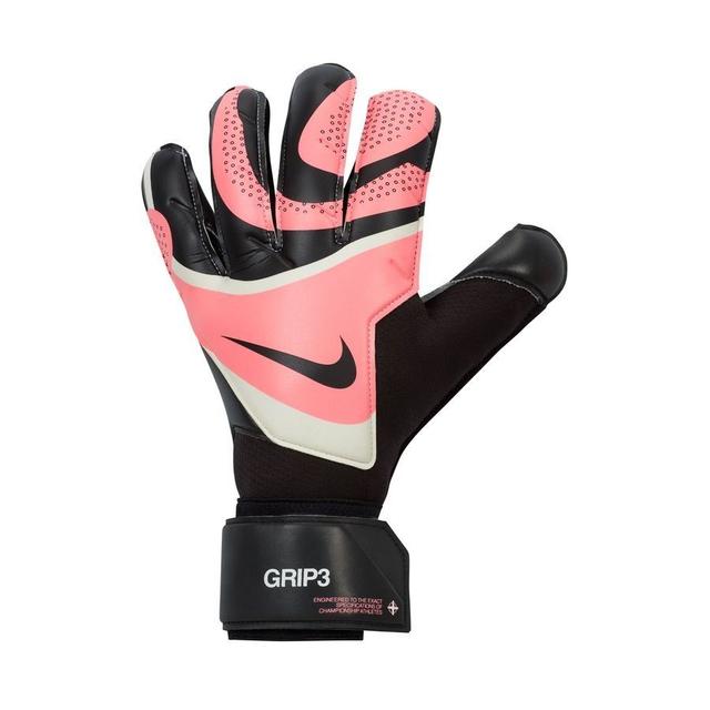 Nike Goalkeeper Gloves Grip 3 Mad Brilliance - Black/sunset Pulse, size ['10'] on Productcaster.