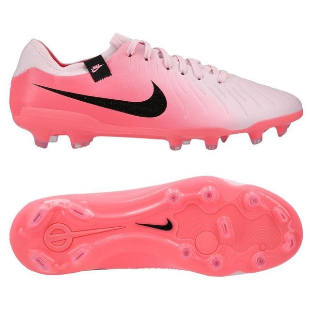 Nike Tiempo Legend 10 Pro Fg Mad Brilliance - Pink Foam/black - Grass (Fg), size 36 on Productcaster.