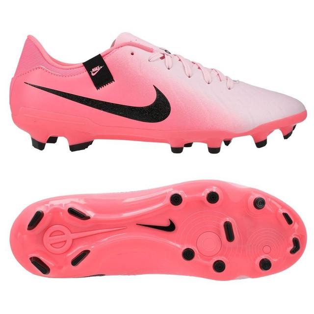 Nike Tiempo Legend 10 Academy Mg Mad Brilliance - Rosa/sort - ['Kunstgress (Ag)', 'Gress (Fg)'], størrelse ['44 ½ on Productcaster.