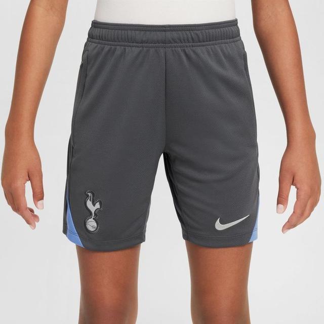 Tottenham Training Shorts Dri-fit Strike - Dark Grey/polarized Blue/grey Fog Kids - Nike, size XL: 158-170 cm on Productcaster.