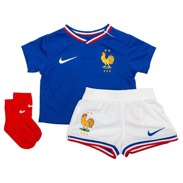 France Home Shirt 2024/25 Baby-kit Kids - Nike, size 9-12 months on Productcaster.