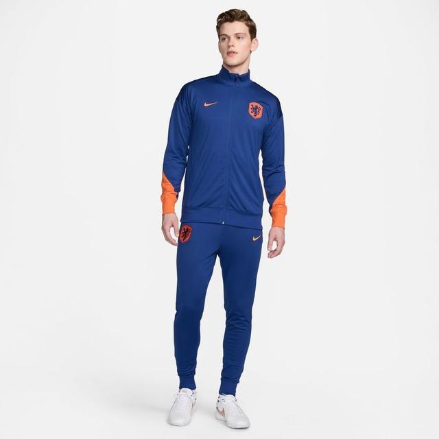 Holland Tracksuit Dri-fit Strike - Deep Royal Blue/safety Orange - Nike, size Medium on Productcaster.