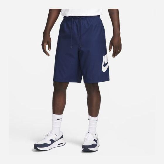 Nike Shorts Club Woven - Midnight Navy/white, size X-Large on Productcaster.