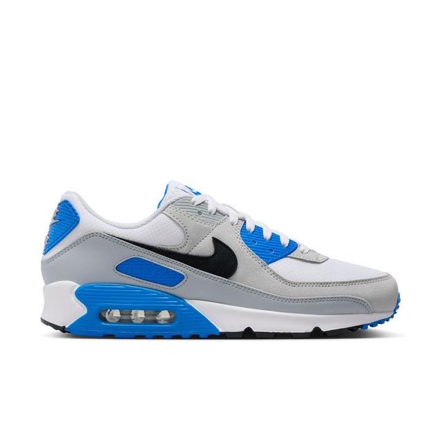 Nike Sneaker Air Max 90 - White/black/photo Blue, size ['42 ½ on Productcaster.