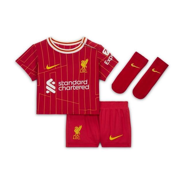 Liverpool Home Shirt 2024/25 Baby-kit Kids - , size ['24-36 months'] on Productcaster.