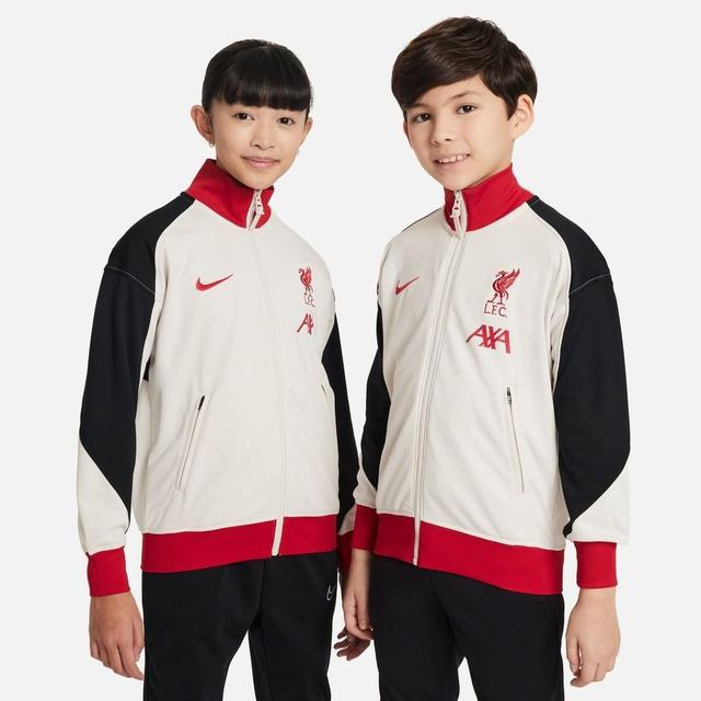 Liverpool Veste d'Entraînement Academy Pro Anthem - Light Orewood Brown/Noir/Rouge Enfant - Nike, pointure ['XL: 158-170 cm'] on Productcaster.