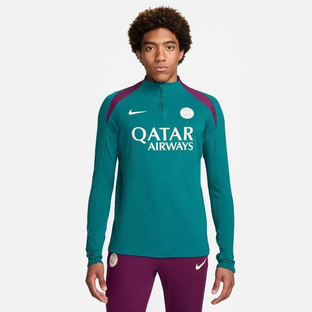 Paris Saint Germain Training Shirt Dri-fit Adv Strike Elite Drill - Geode Teal/bordeaux/guava Ice - Nike, size X-Large on Productcaster.