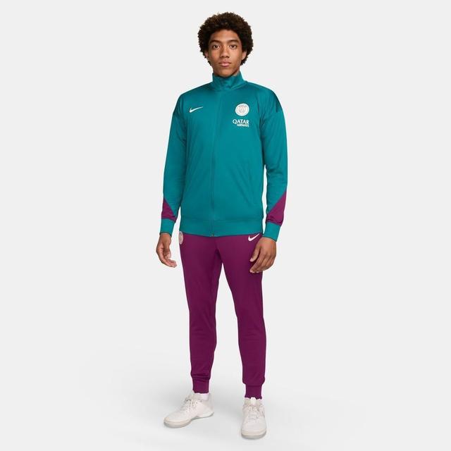 Paris Saint Germain Tracksuit Dri-fit Strike - Geode Teal/bordeaux/guava Ice - Nike, size Small on Productcaster.