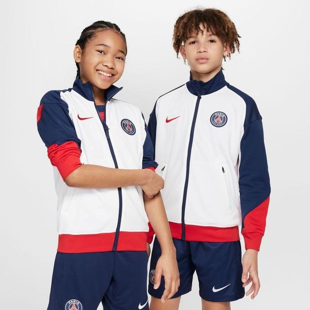 Paris Saint-germain Trainingsjas Academy Pro Anthem - Wit/rood/navy Kids - Nike, maat ['S: 128-137 cm'] on Productcaster.