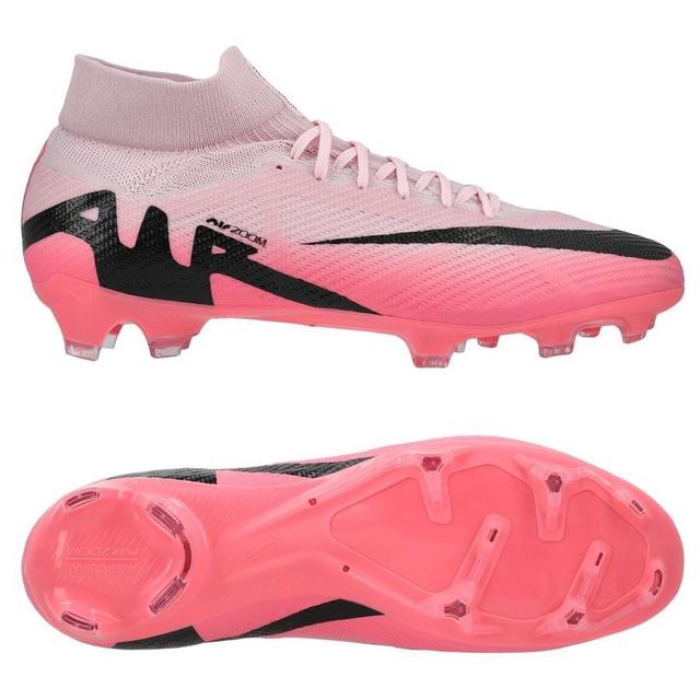 Nike Air Zoom Mercurial Superfly 9 Pro Fg Mad Brilliance - Pink Foam/black - Grass (Fg), size 36 on Productcaster.