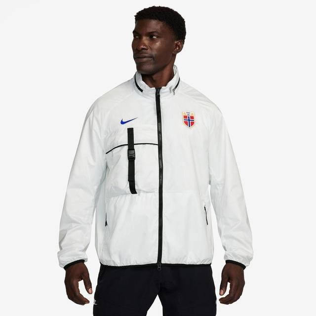 Norway Training Jacket Halo Anthem - Summit White/old Royal - Nike, size Small on Productcaster.