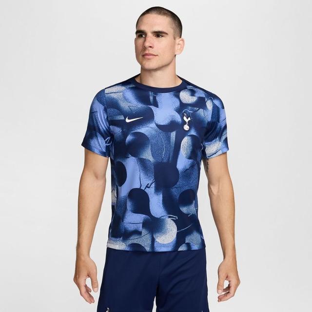 Tottenham Training T-shirt Dri-fit Academy Pro Pre Match - Binary Blue/white - , size Small on Productcaster.