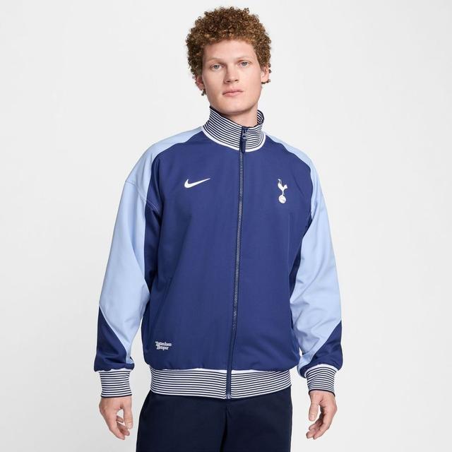 Tottenham Training Jacket Strike Anthem - Binary Blue/cobalt Bliss/white - , size Medium on Productcaster.