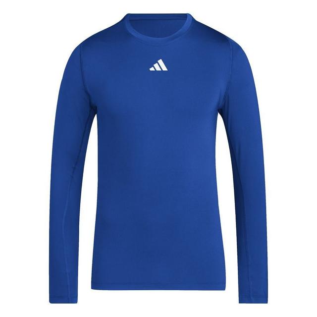 adidas Baselayer Aeroready Techfit - Royal Blue, size Large on Productcaster.