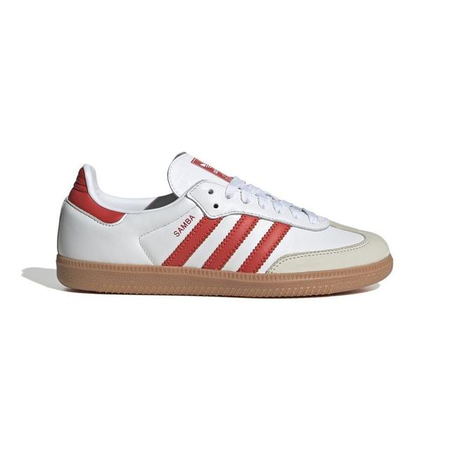 adidas Originals Samba OG - Weiß/Rot/Weiß - Halle (IC), Größe 44⅔ on Productcaster.