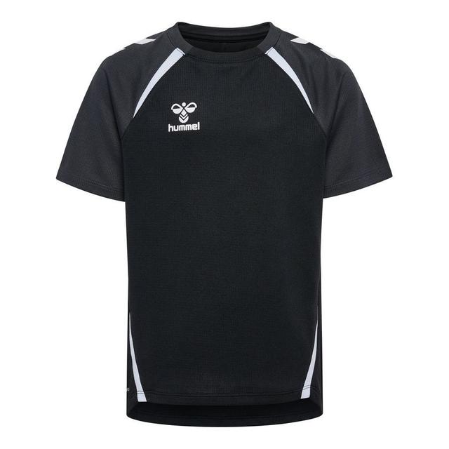 Hummel Training T-shirt Hmllead 2.0 - Black/asphalt/white Kids, size 164 cm on Productcaster.