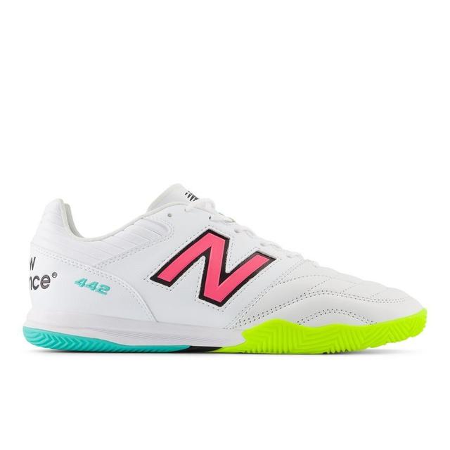 New Balance 442 2.0 Pro In - Valkoinen/violetti/neon - ['Sisäpeli (Ic)'], koko 44 on Productcaster.