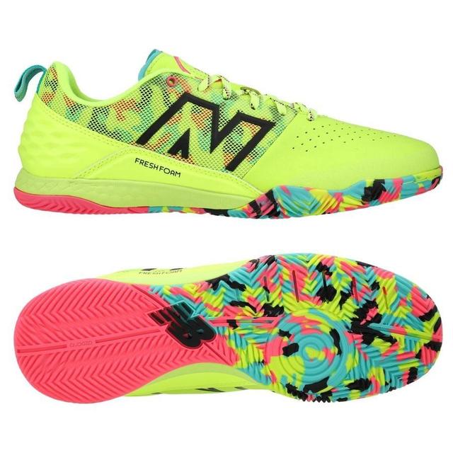 New Balance Audazo V6 Pro In - Volt/multicolor - Indoor (Ic), size 45½ on Productcaster.