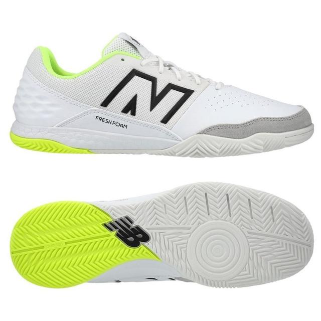 New Balance Audazo V6 Command In - Wit/neon - Indoor (Ic), maat 44 on Productcaster.