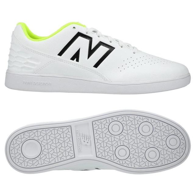 New Balance Audazo V6 Control In - White/volt - Indoor (Ic), size 44½ on Productcaster.