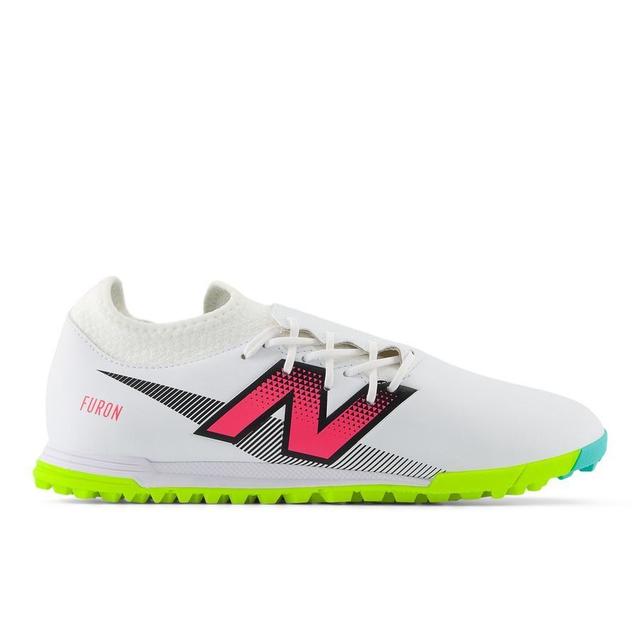 New Balance Furon V7 Dispatch TF - Weiß/Lila/Neon - ['Turf (TF)'], Größe 44 on Productcaster.