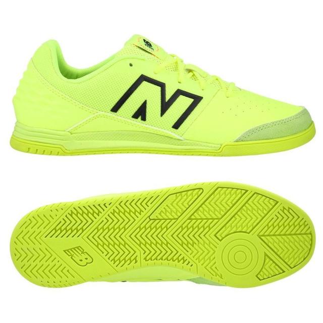 New Balance Audazo V6 Command In - Volt Kids - Indoor (Ic), size 32½ on Productcaster.