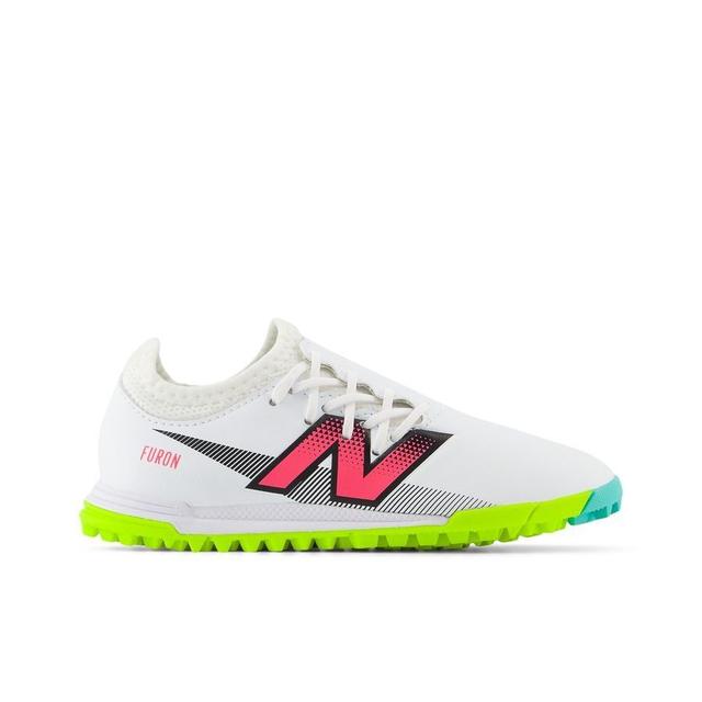 New Balance Furon V7 Dispatch TF - Weiß/Lila/Neon Kinder - ['Turf (TF)'], Größe 36 on Productcaster.